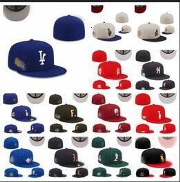 2025new fitted hat mens baseball hats color letter hip hop sport full closed flat cap embroidery stitch heart flowers cap e17