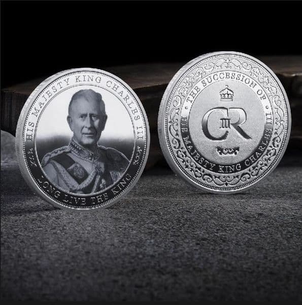 Arts and Crafts Commemorative coin for the coronation of King Charles III of England