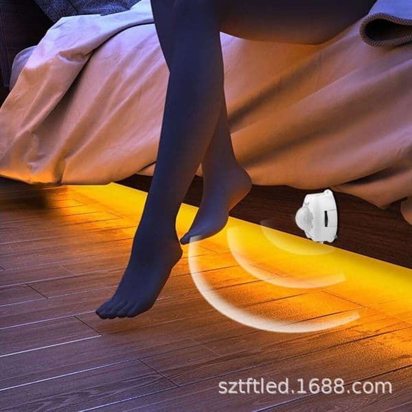 LED Under Intelligent Control Sensor Infrared Human Body Wardrobe Cabinet Light Strip