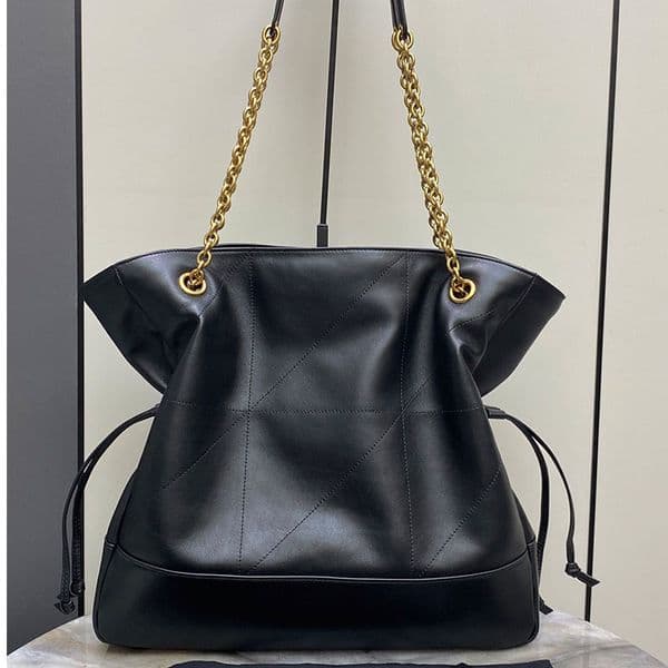 Italian Designer Bag JAMIE Soft Napa Leather Tote Bag Sheepskin Bag Women's Fashion Handbag Shopping Bag