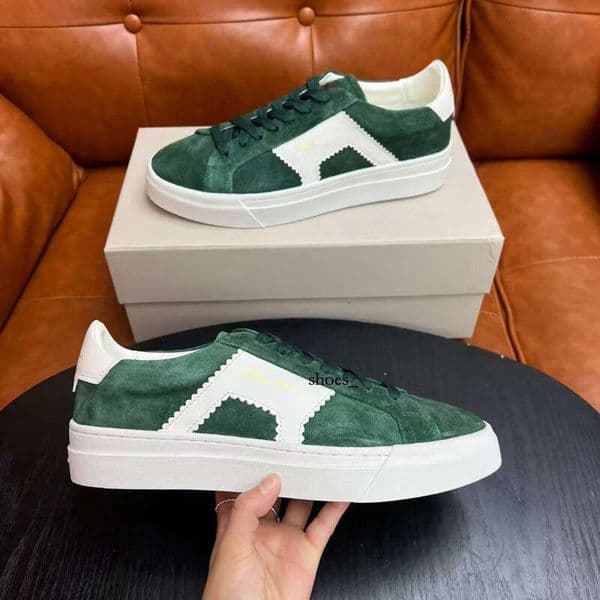 High Quality Dress Shoes Designer Shoes Sac Men Soft Lace-up Business Casual Party Suede Leather Women Sneakers Formal Trainers Outdoor Walk Luxury Shoe