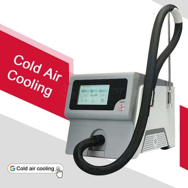 Salon use Laser Cold air skin cooling machine for laser treatment air skin cooling d