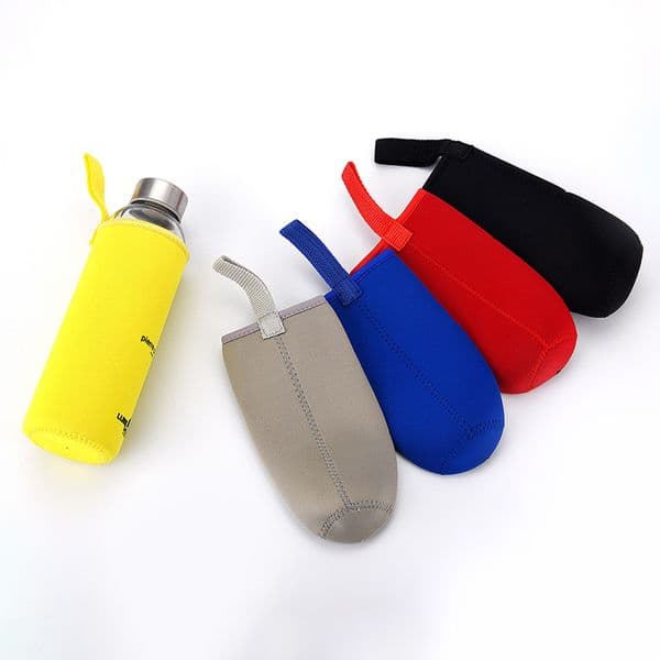 New minimalist insulated cup cover, glass diving material cup cover, customized with printable logo a wide range of styles