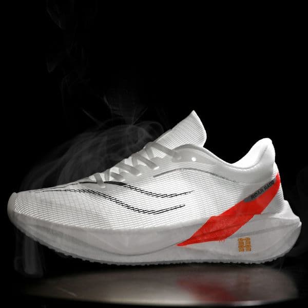 Spring Summer Flyelectric 5C Carbon Plate Soft Sole Speed Real Popcorn Shock Absorption Student Running Shoes