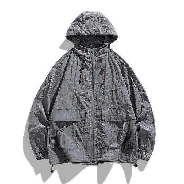 Outdoor Sun Protection Clothing Ultra-thin Anti-ultraviolet Sun Protection Clothing Breathable Sports Workwear Jacket Z250708