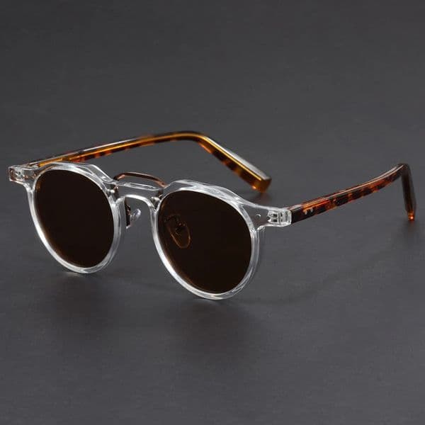 Retro Metal Frame Oval Sunglasses for Women and Men Trendy Punk Round Sun Glasses y ner Driving Shades 250707