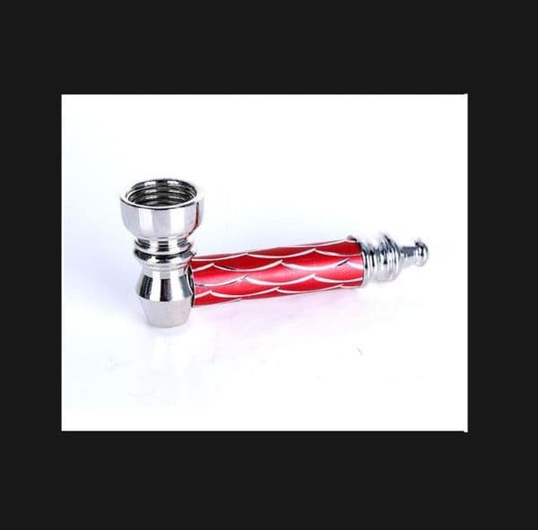Smoking Pipes Mini Metal Pipe Aluminum Alloy Filter Pipe Suction Card Sheet Set