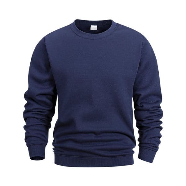 Mens Basic Hoodies Crew Neck Sweatshirts Men Fashion Casual Sport Round Pullover Streetwear Solid Hoodie 250708