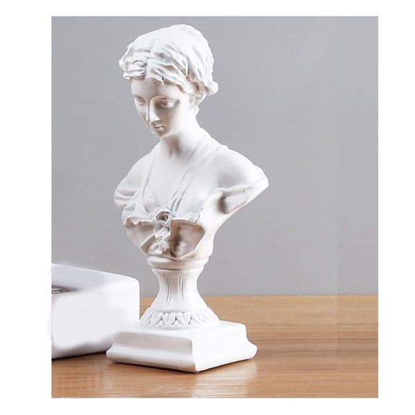 Hot Selling-1 Piece Greek Statue Of Venu Goddess Classic Roman Head Bust Greek For Living Room Home Shelf Decor,1 Piece Greek St