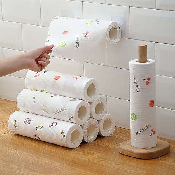Reusable Paper Towels Kitchen Towel,dish Cloths & Hand Wipes-multi-use,durable,and Reusable Rags For Kitchen And Daily Cleaning