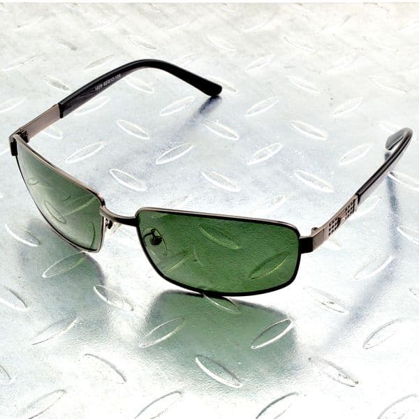 Rectangle Chimes Decorative Temples Fashion Alloy Polarized Sunglasses UV400 Polarized Shopping Driving Outdoor Designer