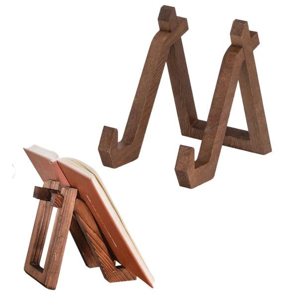 Wooden Kitchen Counter Item Display Rack Multifunctional Retro Decorative Stand Desktop Picture Frame for Kitchen Counter
