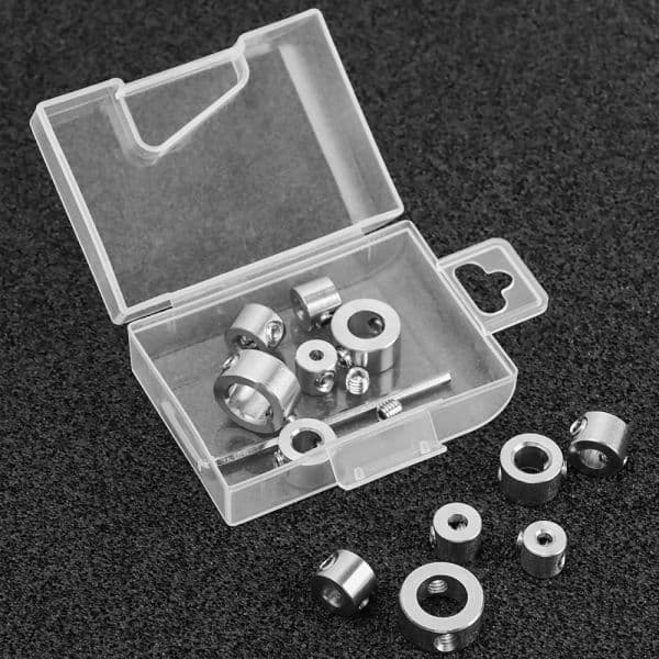 Woodworking Drill Stop Collar Set 3mm-16mm ing Bit Depth Stopper Ring Stainless Steel High Quality Locator