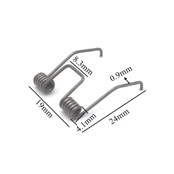 19x24mm Universal Electric Hair Clipper Replacement Spring Steel Double Torsion Spring