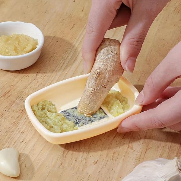 3/6PCS Practical Ginger Garlic Press Crusher Stainless Steel Wasabi Cheese Grater Device Chopper Mill Tool Kitchen Food Gadgets