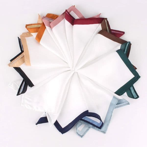 Soft Fabric Pocket Square For Men Women Suits Kerchief Mens Handkerchiefs White Handkerchief Towels Wedding Scarves 250704