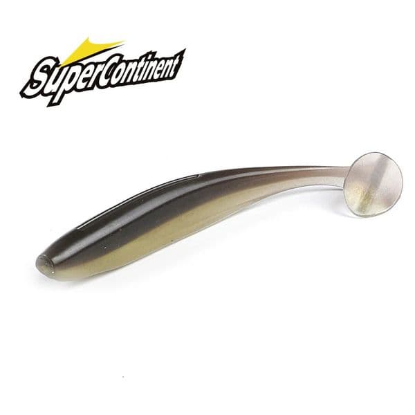 2023 Supercontinent shiner 50mm 75mm 100mm Fishing Lures soft Artificial Bait easy for hooking up big pike 250708