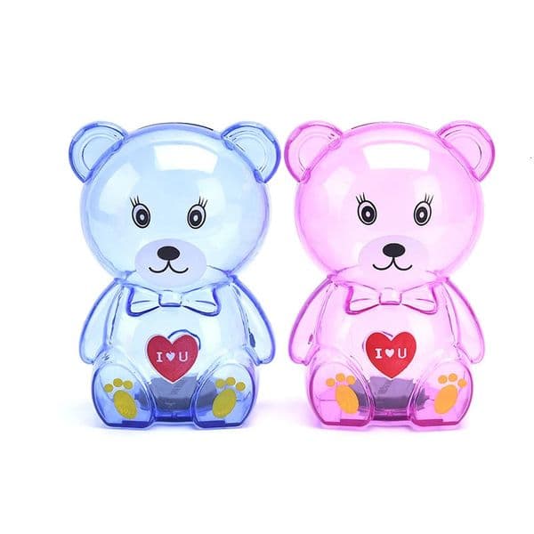Cartoon Bear Money Boxes Student Piggy Bank Transparent style Saving Money 250709BJ