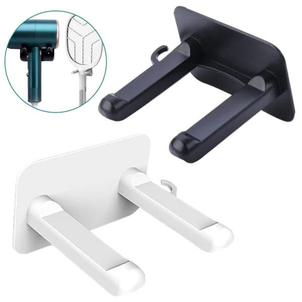 1Pcs Multifunctional Bracket Wall Mount Hair Dryer Storage Rack for Dyson Phone Holder organizer for bathroom storage towel hook