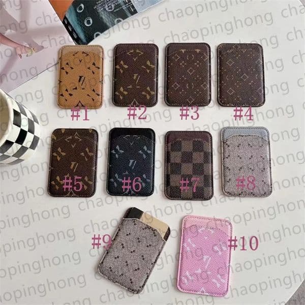 Magnetic Phone Wallet Magsafe Leather Cases Credit Card Cash Pocket ID Card Holder Pouch for iPhone 16 Pro Max 15 14 13 12 mini Pro Max iphone13 16 Plus 15 Plus Magnet Bag