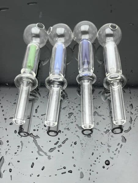 Smoking Pipe Travel Tobacco Hookahs New double core filter glass pipe water bottle