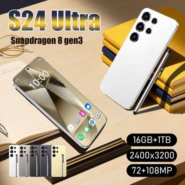 i15 i16 5G New S24 Ultra Phone 2+16G 6.6inch incell Large Screen Android 8.1 Smartphone