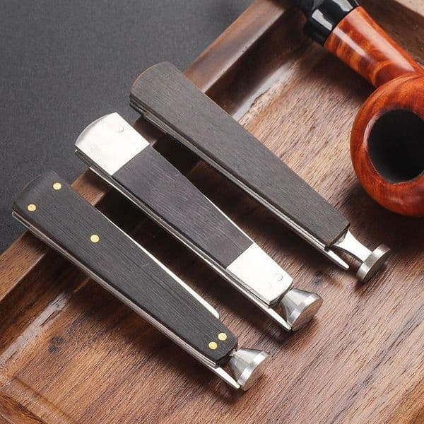 Smoking Pipes Ebony pipe smoke knife pressure rod multifunctional needle scraper accessories