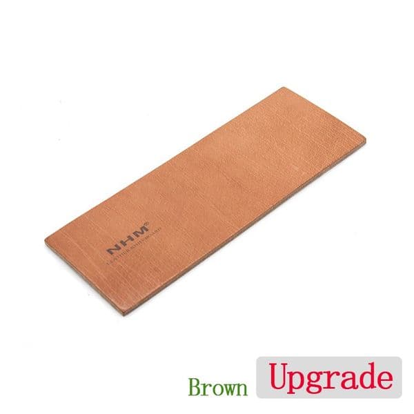 1Pc[Upgrade] Leather Sharpening Plate Knifeboard Sharpener Honing Strop Compound Grinding Hand Tool