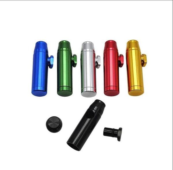 Hot-selling New Convenient Bullet Pipe Tobacco Export Metal Mini-snuff Apparatus