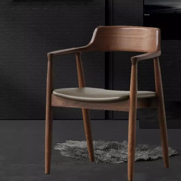 Wooden Retro Minimalist Meeting Chairs Dresser Cadeira Dining Room Furniture Designer Modern Dining Chairs Bedroom Kitchen