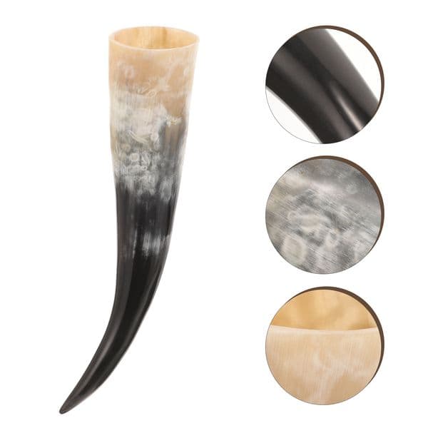Horn Decoration Rustic Wall Cow Vase Bull Horns for Truck Flower Stand Country Style Ornament
