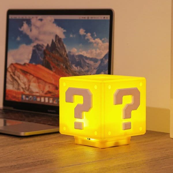 Question Mark Sound Charging Night Light Atmosphere Lamp Desktop Ornament Sensor Pat 250711