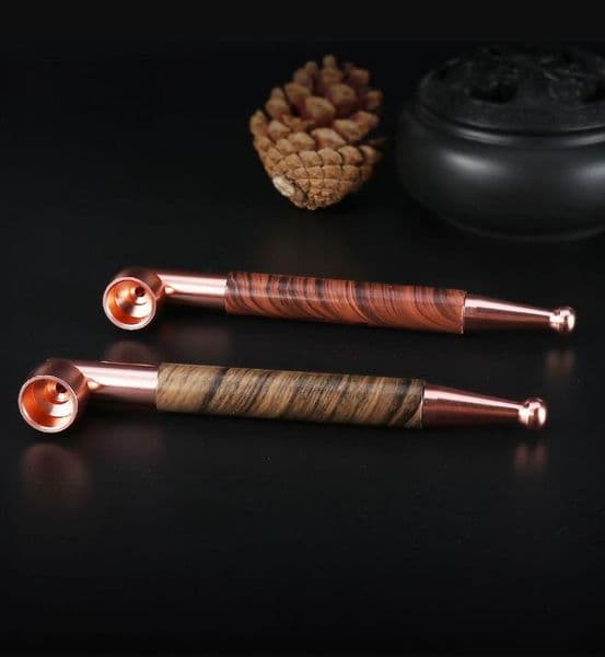 pipe Detachable cleaning and filtering small metal dual-purpose smoke pot new dry tobacco rod