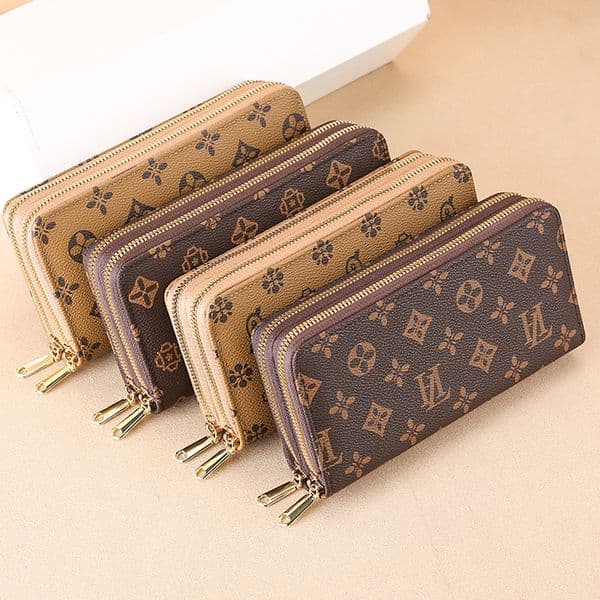Luxurious Elegance Wallet 2026 Style Long Women's Wallet Fashion Double-Layer Zipper Large Capacity Wallet Women's