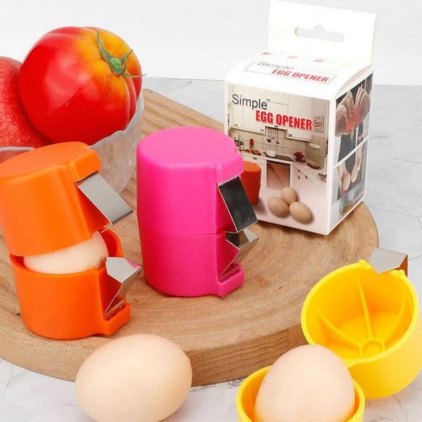 2026 New Eggshell Opener Beater Egg Shell Separator Household Kitchen Baking Tool Egg Shell Cutter Tool For Raw Eggs Home Kitchen Free Shipp