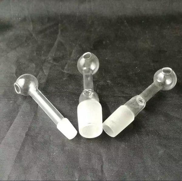 Transparent short stove glass bongs accessories , Water pipes glass bongs hooakahs two functions for oil rigs glass bongs