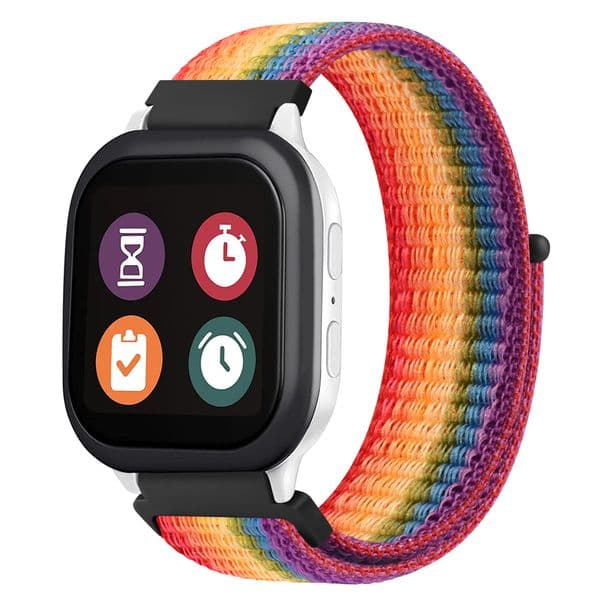 20mm Nylon Loop Strap For Samsung Galaxy Watch 7/6/5/4 44mm 40mm Kids Watchband For Galaxy Watch6 4 Classic 43mm/47mm 42mm/46mm