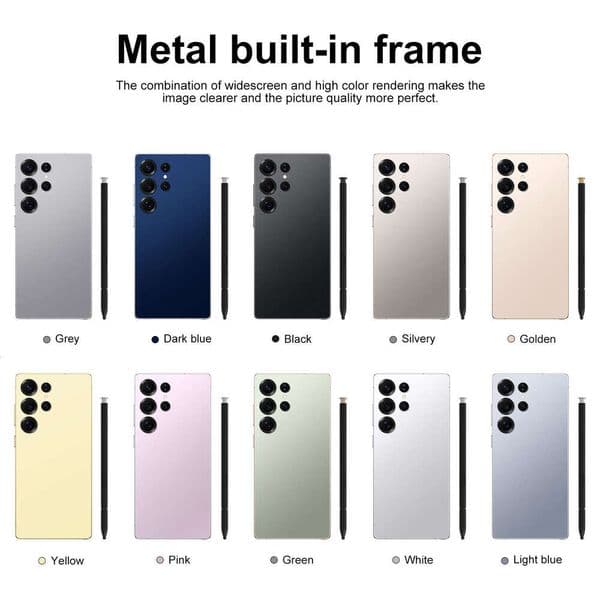 I15 I16 5G S25 Ultra High-end Original Smartphone Brand New Unopened Phone