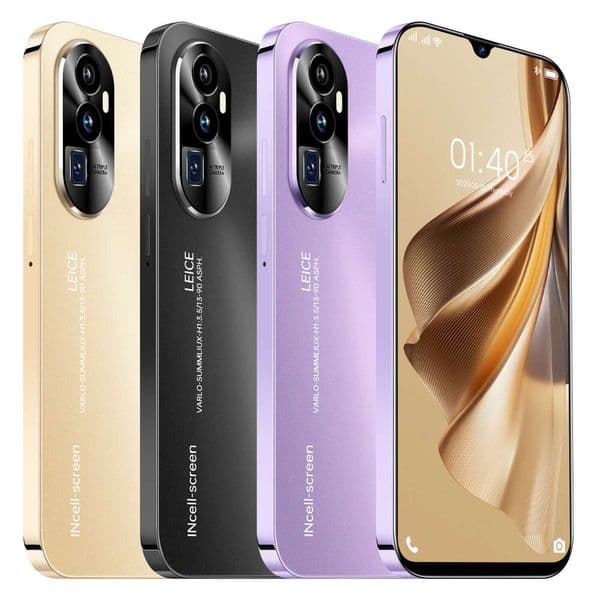 A2 I15 I16 5G Reno10pro New 7.0inch incell 2+16 GB Android 3G Smart OTG Phone