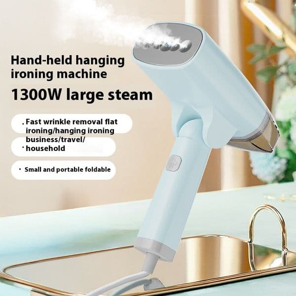 HB-Ironing Machine Electric Iron Steam Hanging Ironing Machine Portable Household Handheld Mini Small Clothing Care Folding Iron