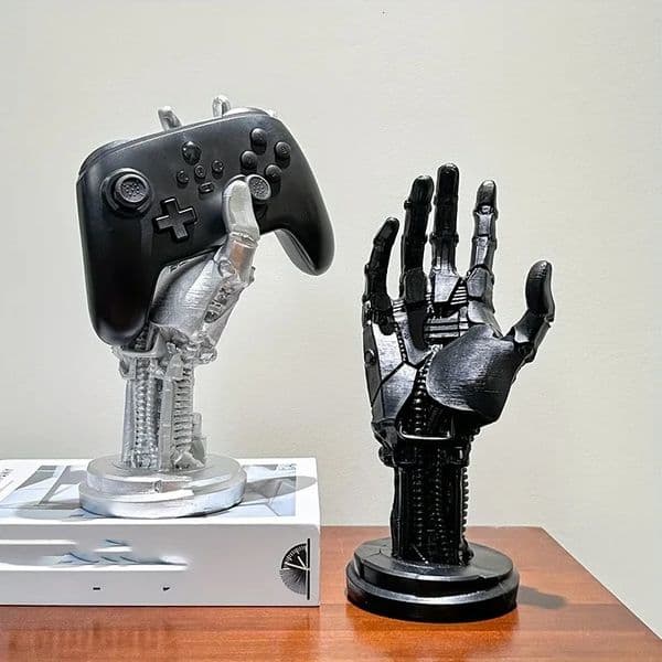 3D Cyberpunk Style Series Machine Creative Game Controller Desktop Stand Mechanical Handle Decoration Home Gift 250712