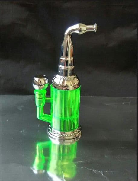 Hookahs New high quality acrylic water hookah Wholesale Glass Bongs Accessories, Glass Water