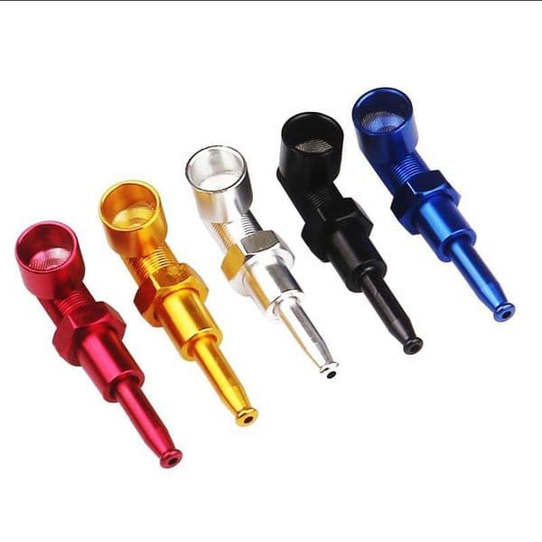 Smoking hookah Pipe Spot nut metal pipe screw portable removable