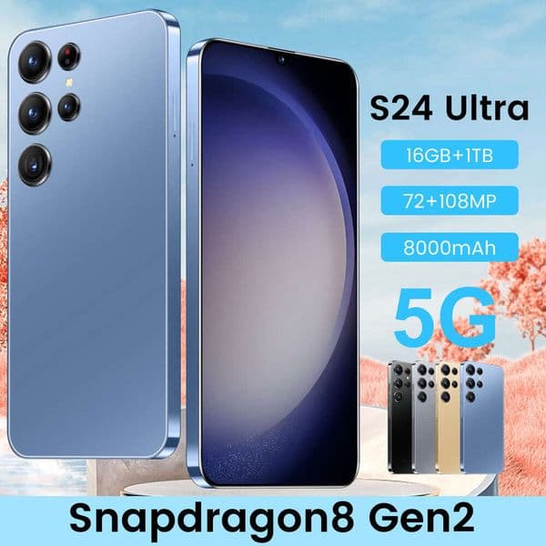 A2 I15 I16 5G New 6.26inch S24 Ultra Smartphone 1+16G Android All-in-One Device