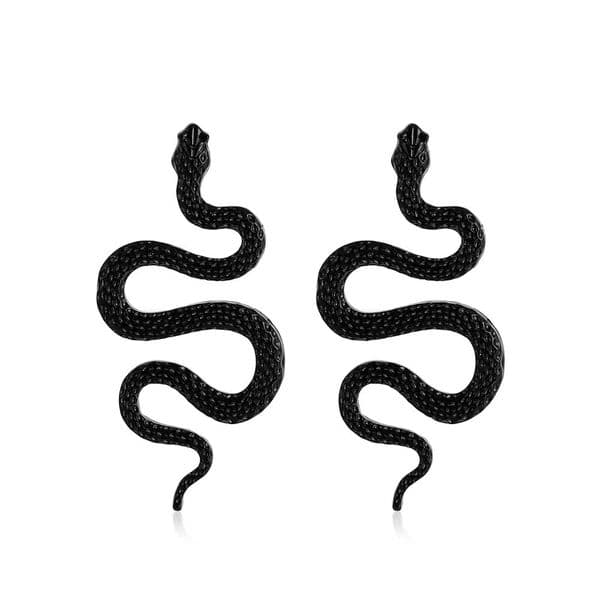 HOT Exaggerated Three-Dimensional Fashion Punk Geometric Animal Snake Stud Earrings