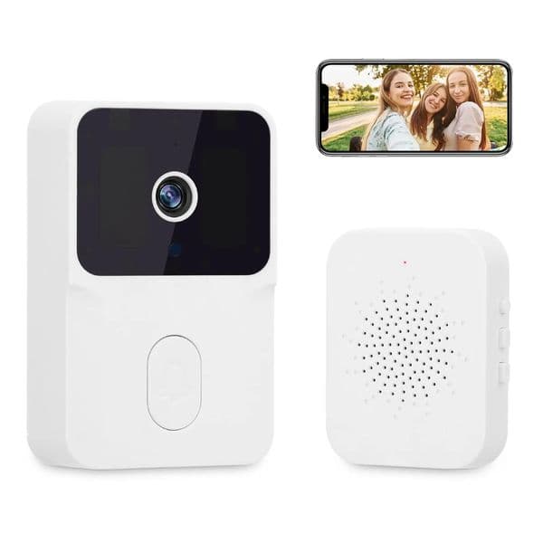HD Wireless WiFi Visible Doorbell Camera Waterproof Video Door Bell Smart Outdoor Security Doorbell With Camera Vision Tools 250709