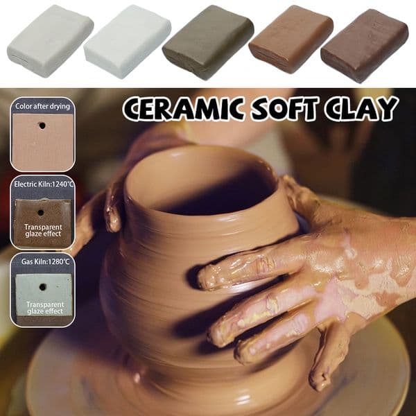 250g Professional Soft Clay High Quality Oven Bake Polymer Clay Diy Handmade Prototype Material Sculpture Soil Ceramic Doll Clay