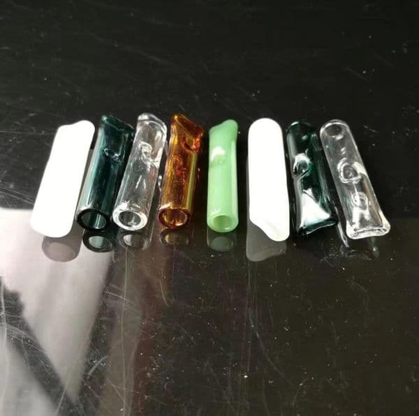 Hookahs Color glass nozzle Wholesale Glass Bongs Accessories, Glass Water Pipe