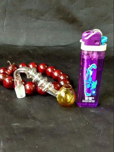 New four-wheeled pot Wholesale Glass Bongs Accessories, Glass Water Pipe Smoking, Free Shipping