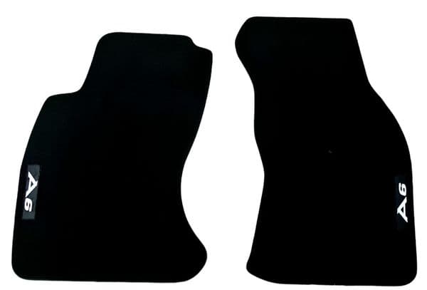 Front Car Floor Mats Velour For A6 C5 S6 RS6 Waterproof Carpet Liners New